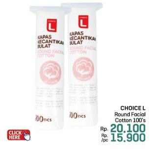 Promo Harga Choice L Kapas Kecantikan  - LotteMart