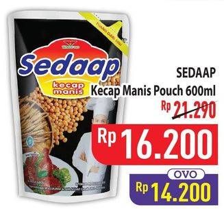 Promo Harga Sedaap Kecap Manis 600 ml - Hypermart