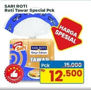 Promo Harga Sari Roti Tawar Spesial 370 gr - Indomaret
