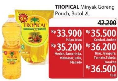 Promo Harga Tropical Minyak Goreng Pouch/Botol  - Alfamidi