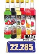 Promo Harga Marjan Syrup Boudoin All Variants 460 ml - Hari Hari