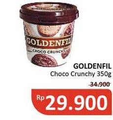 Promo Harga GOLDENFIL Selai Choco Crunchy 350 gr - Alfamidi