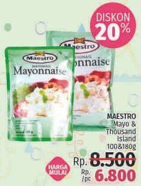 Promo Harga MAESTRO Mayonnaise  - LotteMart
