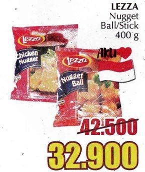 Promo Harga LEZZA Nugget Ball, Stick 400 gr - Giant