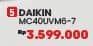 Daikin MC40UVM6 Air Purifier  Harga Promo Rp3.599.000, -7