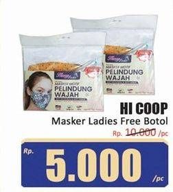 Promo Harga Hicoop Masker Ladies  - Hari Hari