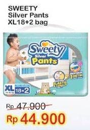 Promo Harga Sweety Silver Pants XL18+2  - Indomaret