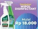 Promo Harga WIPOL Disinfectant Spray All Variants 500 ml - Hypermart