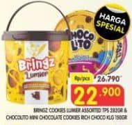 Promo Harga Bringz Lumier Cookies/Choco Mania Chocolito   - Superindo