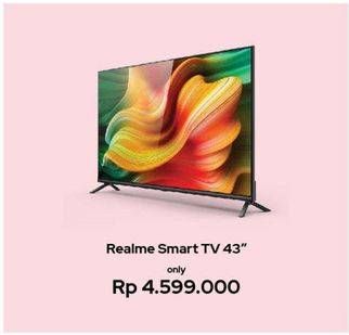 Promo Harga REALME Smart TV LED 43 Inch  - Erafone