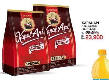 Promo Harga Kapal Api Kopi Bubuk Special 380 gr - LotteMart