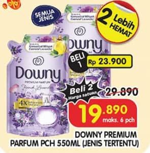 Promo Harga Downy Premium Parfum 550 ml - Superindo