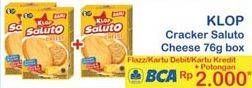 Promo Harga KLOP Saluto Cheese 76 gr - Indomaret