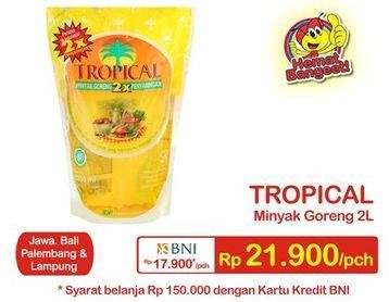 Promo Harga TROPICAL Minyak Goreng 2 ltr - Indomaret