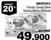 Promo Harga Merries Pants Good Skin M34, L30, XL26, S40  - Giant