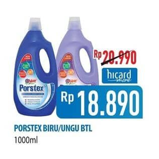 Promo Harga Yuri Porstex Pembersih Porselen Biru, Purple 1000 ml - Hypermart