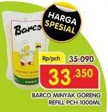 Promo Harga BARCO Minyak Goreng Kelapa 1000 ml - Superindo