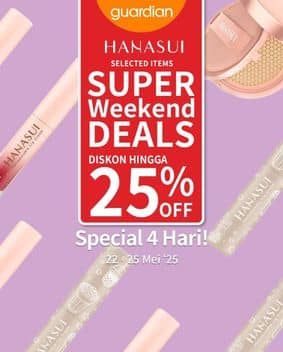 Promo Harga Hanasui Produk  - Guardian
