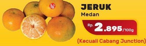 Promo Harga Jeruk Medan per 100 gr - Yogya