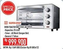 Promo Harga MASPION Oven Toaster MOT 2502 BS 25 ltr - Hypermart