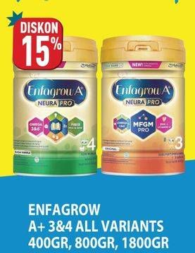 Promo Harga Enfagrow A+ 3/4 Susu Pertumbuhan  - Hypermart