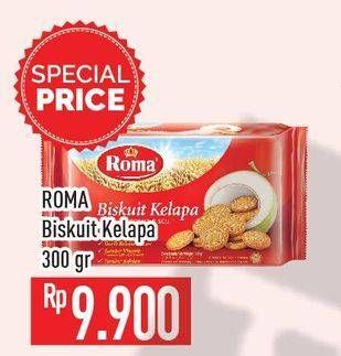 Promo Harga ROMA Biskuit Kelapa 300 gr - Hypermart