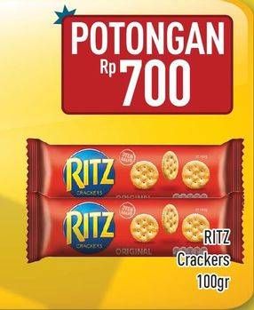 Promo Harga RITZ Crackers 100 gr - Hypermart