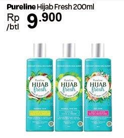 Promo Harga PURELINE Hand Body Lotion Hijab Fresh 200 ml - Carrefour