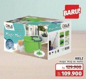 Promo Harga Kielz Magic Mop With Reffil 1 pcs - Lotte Grosir