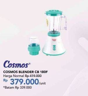 Promo Harga Cosmos Blender CB180  - Carrefour