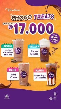 Promo Harga Chatime Minuman  - Chatime