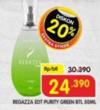 Promo Harga Regazza Eau De Toilette Green Purity 50 ml - Superindo