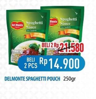 Promo Harga Del Monte Cooking Sauce Spaghetti 250 gr - Hypermart