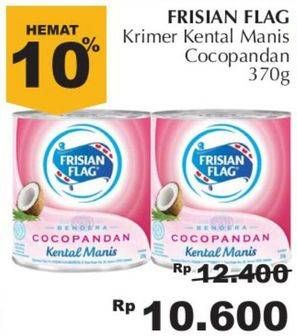 Promo Harga FRISIAN FLAG Susu Kental Manis Cocopandan 370 gr - Giant