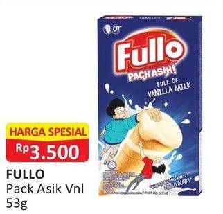 Promo Harga FULLO Pack Asik Vanilla 53 gr - Alfamart