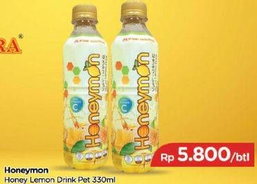 Promo Harga HONEYMON Honey Lemon Drink 330 ml - TIP TOP