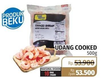 Promo Harga Udang Cooked 500 gr - Lotte Grosir