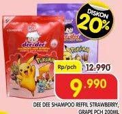 Promo Harga Dee Dee Children Shampoo Strawberry, Grape 200 ml - Superindo