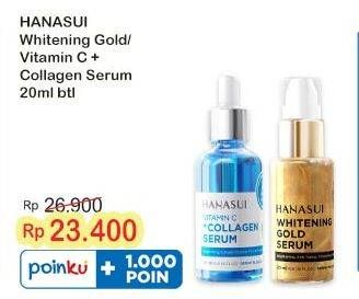 Promo Harga Hanasui Serum Gold, Vit C Collagen 20 ml - Indomaret