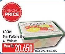 Promo Harga COCON Mixed Mini Pudding All Variants 15 gr - Hypermart