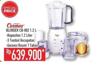 Promo Harga COSMOS CB 802 | Blender  - Hypermart