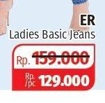 Promo Harga E R Jeans Basic Wanita  - Lotte Grosir