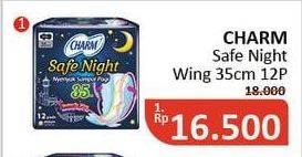 Promo Harga Charm Safe Night Wing 35cm 12 pcs - Alfamidi