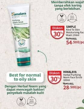 Promo Harga Himalaya Purifying Neem Scrub 100 ml - Guardian