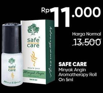 Promo Harga SAFE CARE Minyak Angin Aroma Therapy 5 ml - Guardian