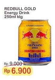Promo Harga Kratingdaeng Energy Drink Gold 250 ml - Indomaret