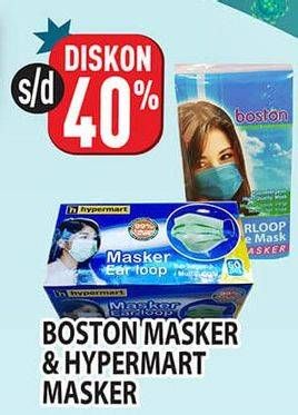 Promo Harga Boston Masker / Hypermart Masker  - Hypermart