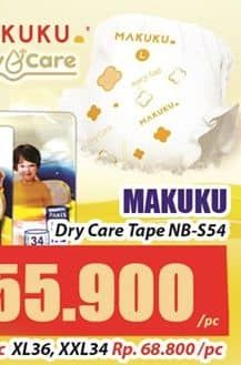 Promo Harga Makuku Dry & Care Celana XL36, XXL34 34 pcs - Hari Hari