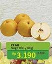 Promo Harga Pear Singo RRT per 100 gr - Alfamidi