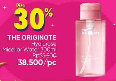 Promo Harga The Originote Hyalurose Micellar Water 300 ml - Guardian